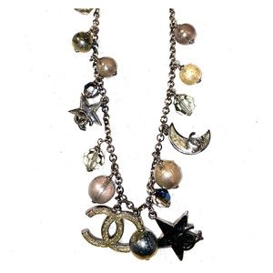 Chanel moon and stars necklace 100% authentic